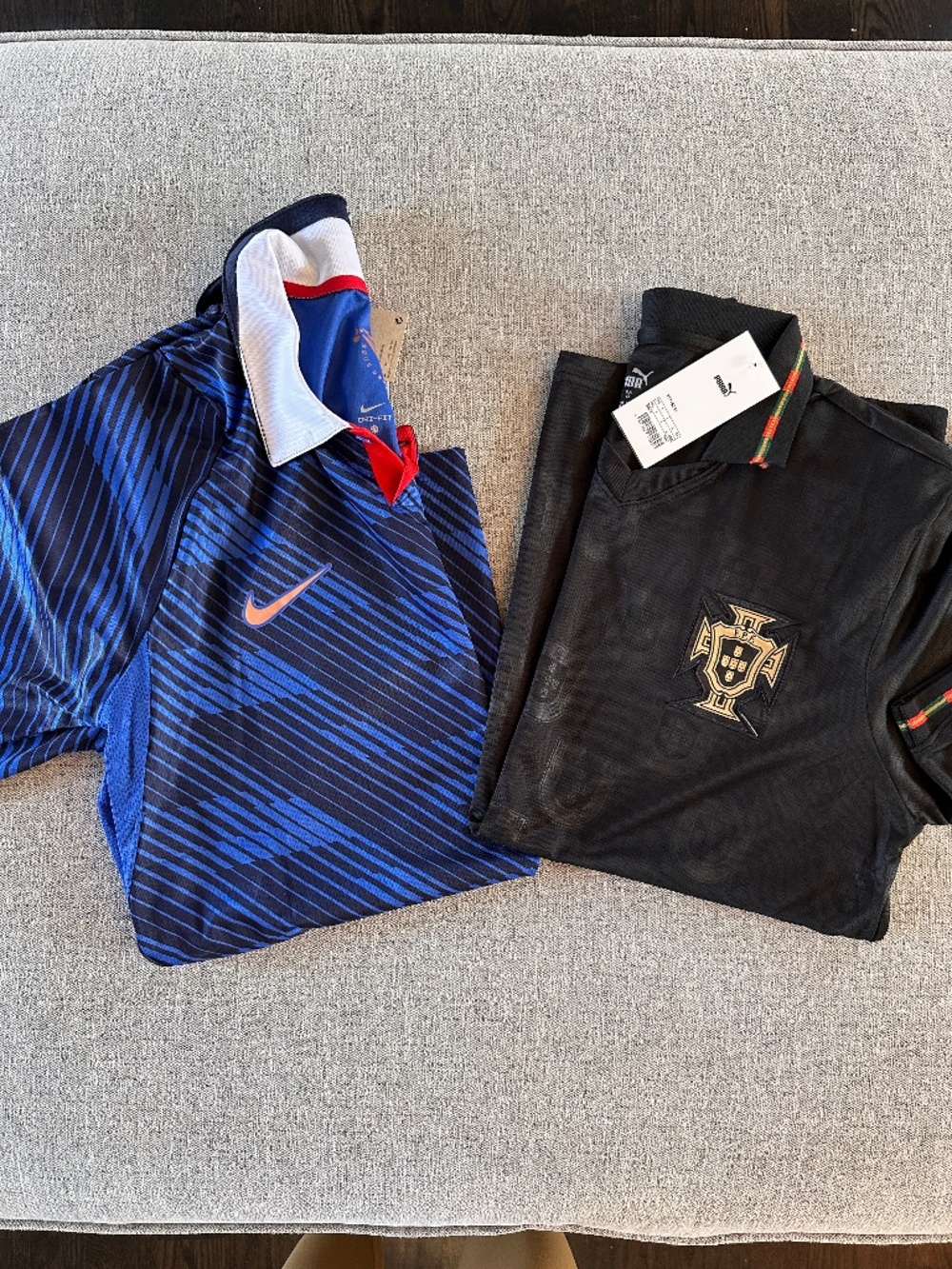 NWT Nike x Jacquemus France + Puma Ghana Soccer Jersey Bundle - Men's L